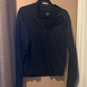 Old Navy Women's Black Quarter-Zip Sweatshirt